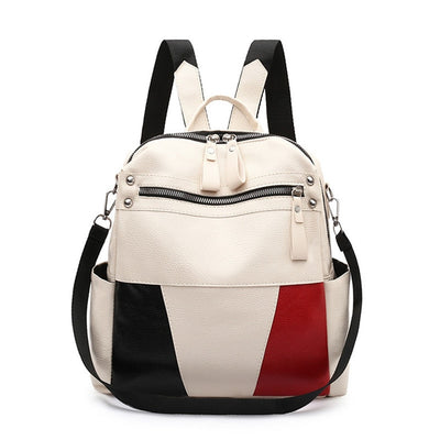 PU Leather Women Backpack