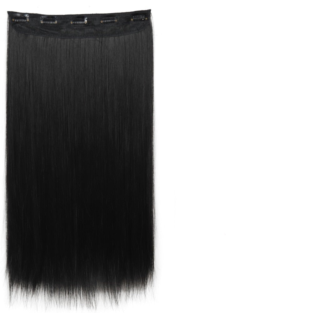 Synthetic Long Straight Hair extensions