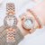 Fashion Ladies Quartz Diamond Wristwatch Elegant Female Bracelet