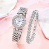 Fashion Ladies Quartz Diamond Wristwatch Elegant Female Bracelet